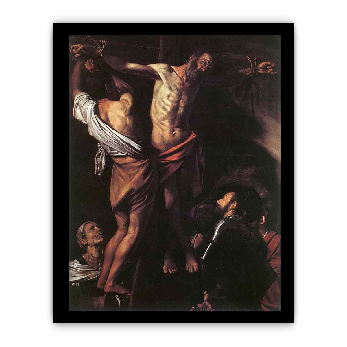 The Crucifixion of St Andrew By Caravaggio