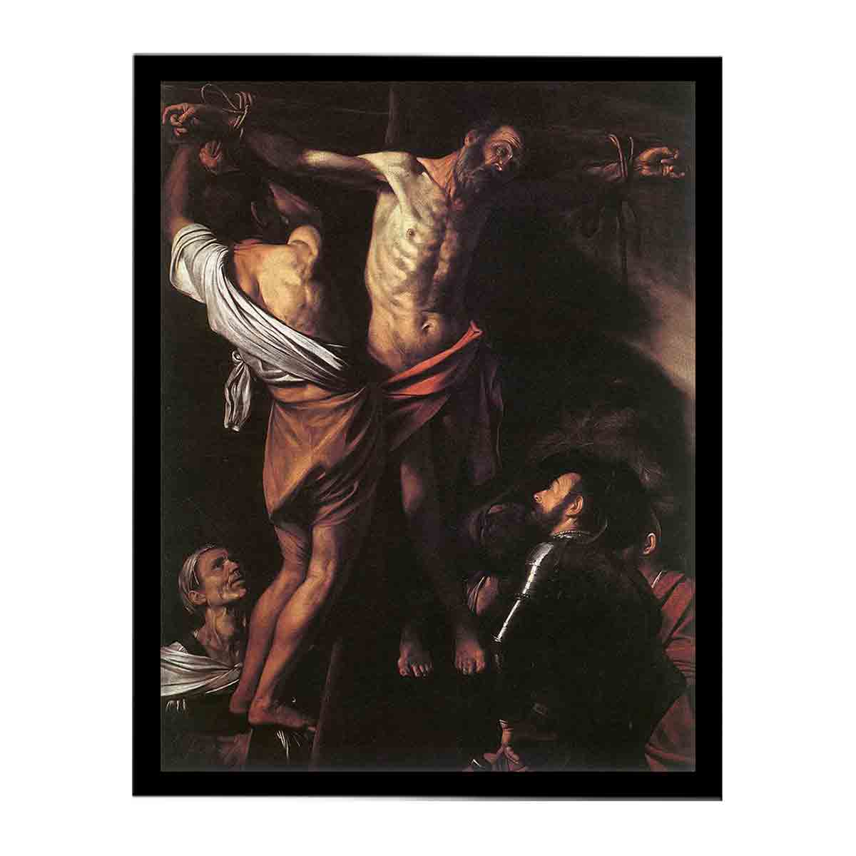 The Crucifixion of St Andrew By Caravaggio