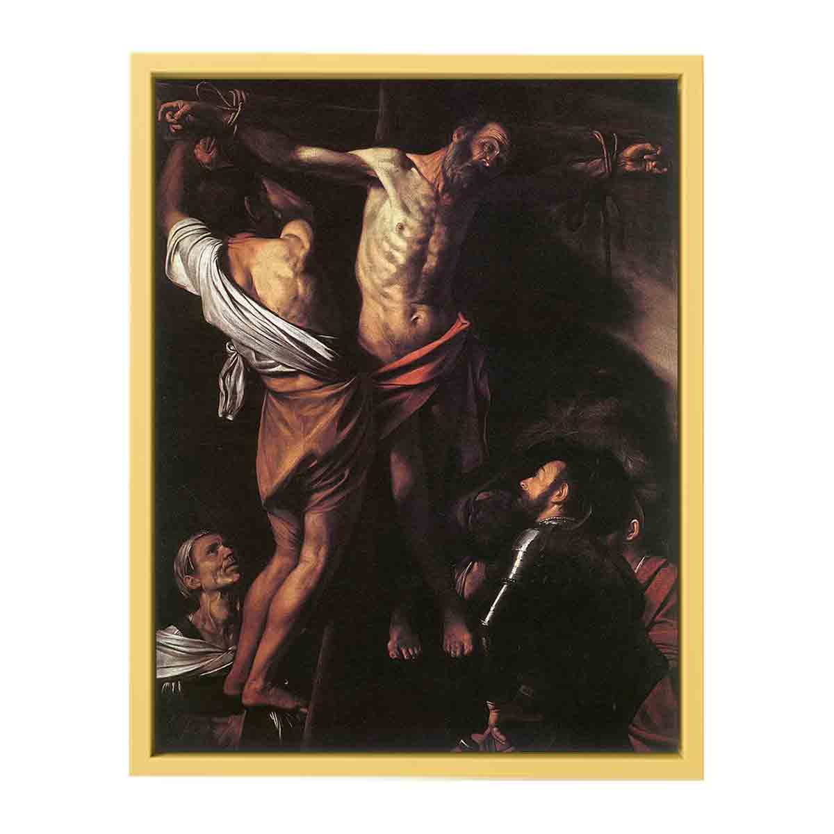 The Crucifixion of St Andrew By Caravaggio