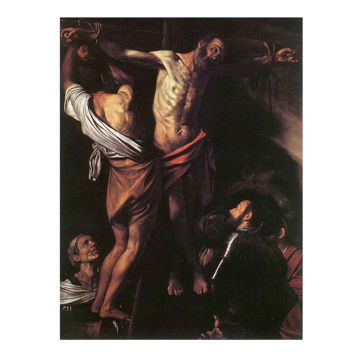 The Crucifixion of St Andrew By Caravaggio