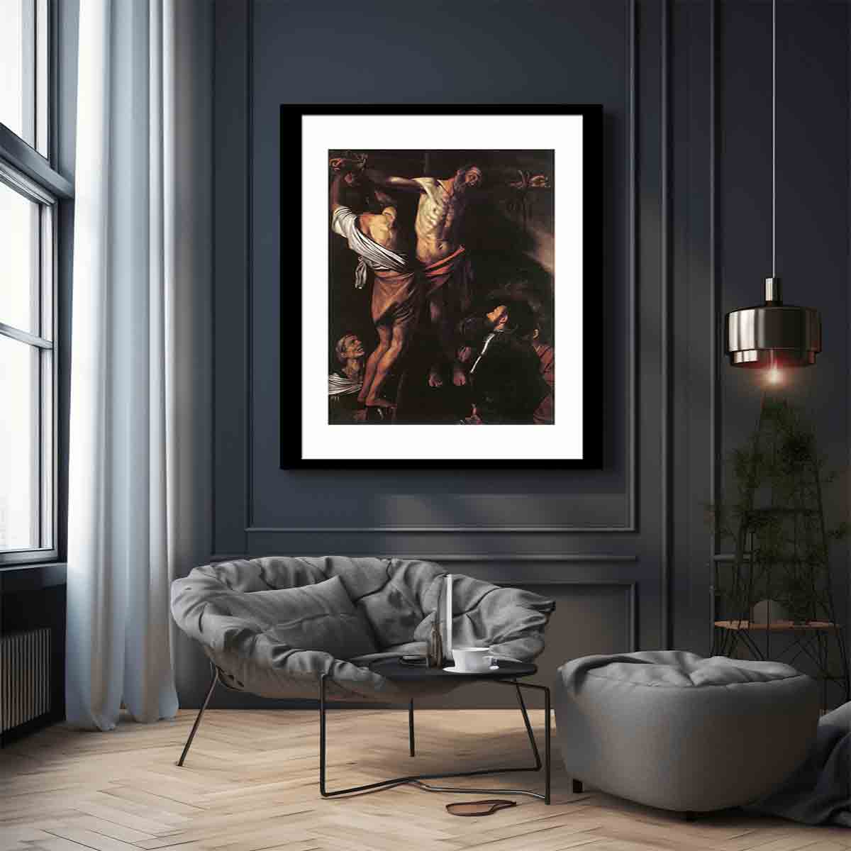 The Crucifixion of St Andrew By Caravaggio