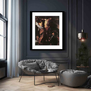 The Crucifixion of St Andrew By Caravaggio