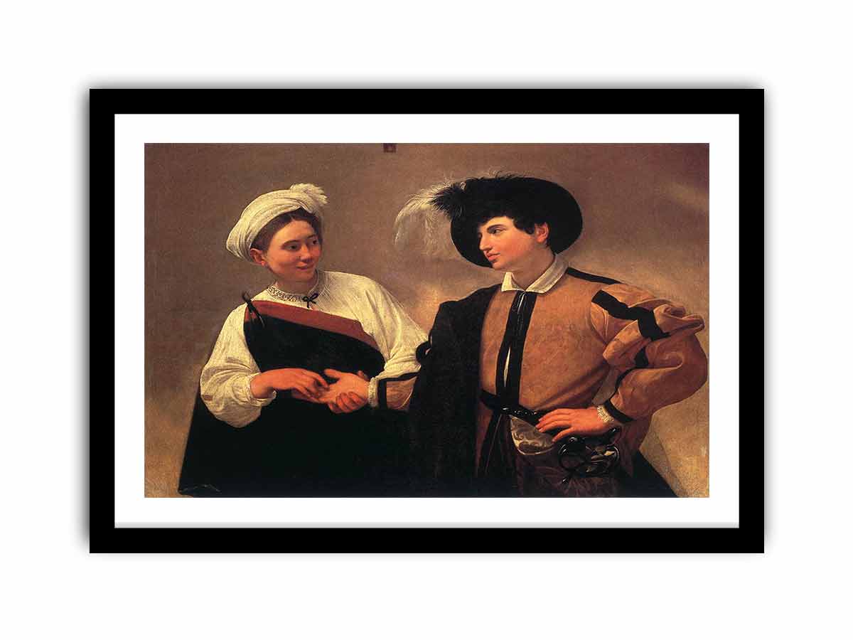 The Fortune Teller (1594) by Michelangelo By Caravaggio