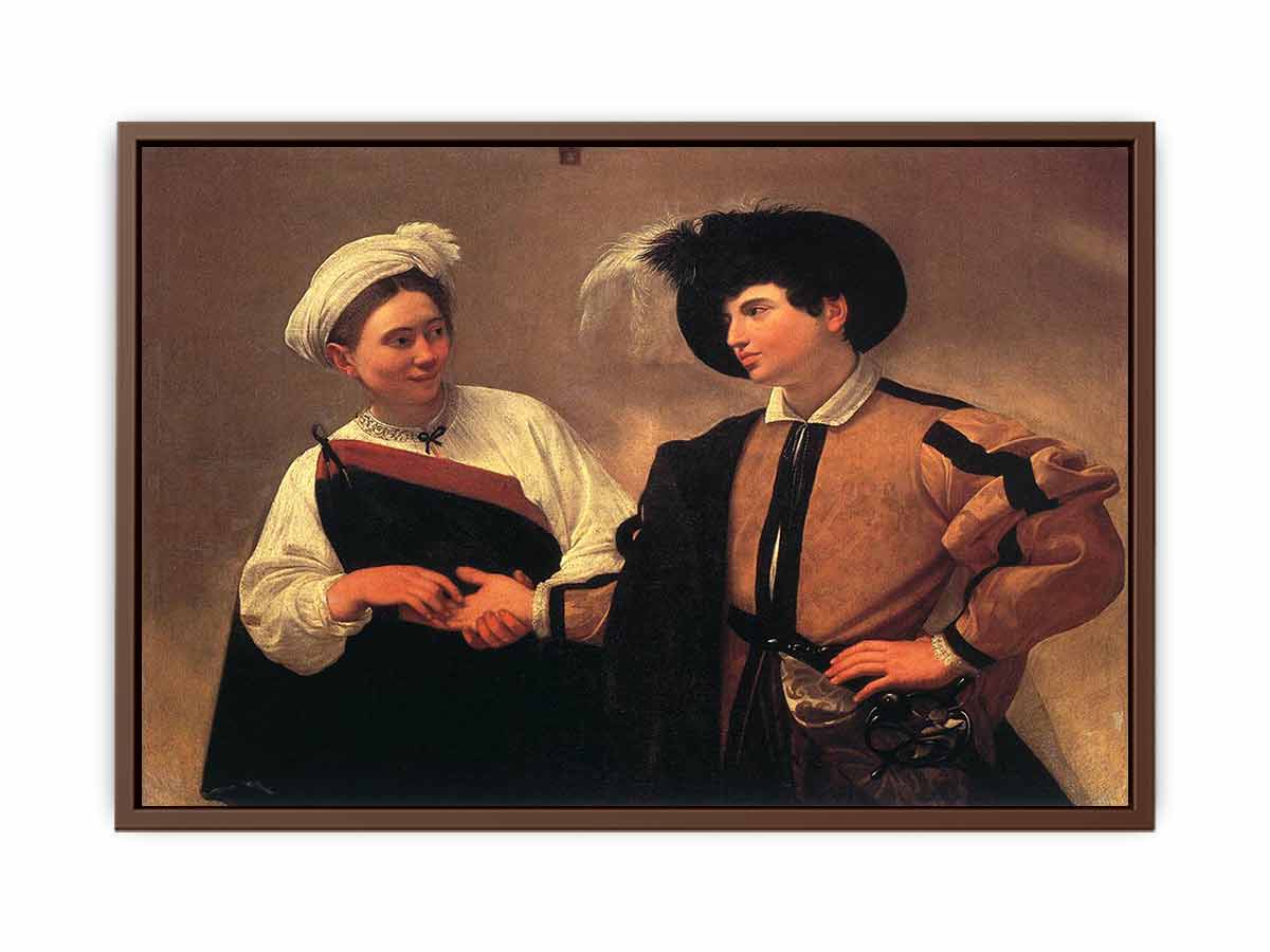 The Fortune Teller (1594) by Michelangelo By Caravaggio