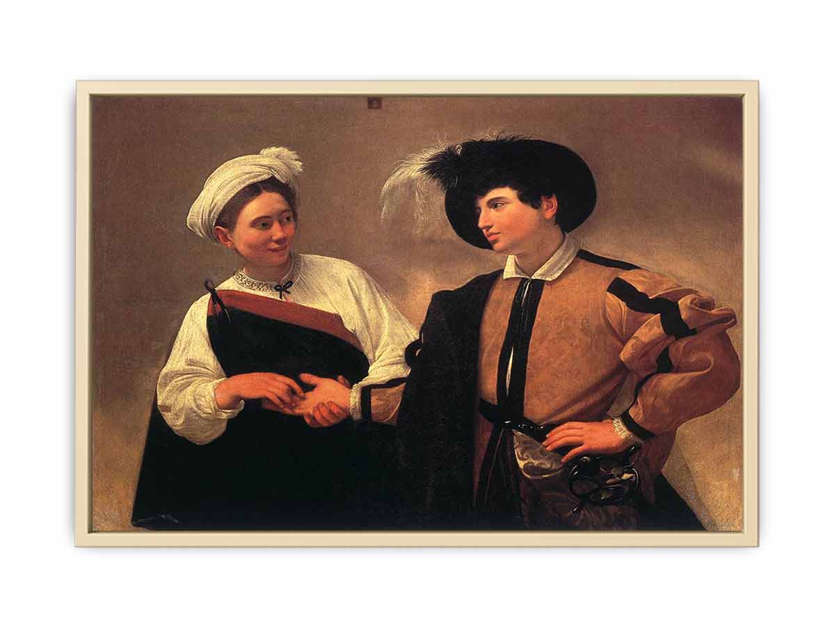 The Fortune Teller (1594) by Michelangelo By Caravaggio