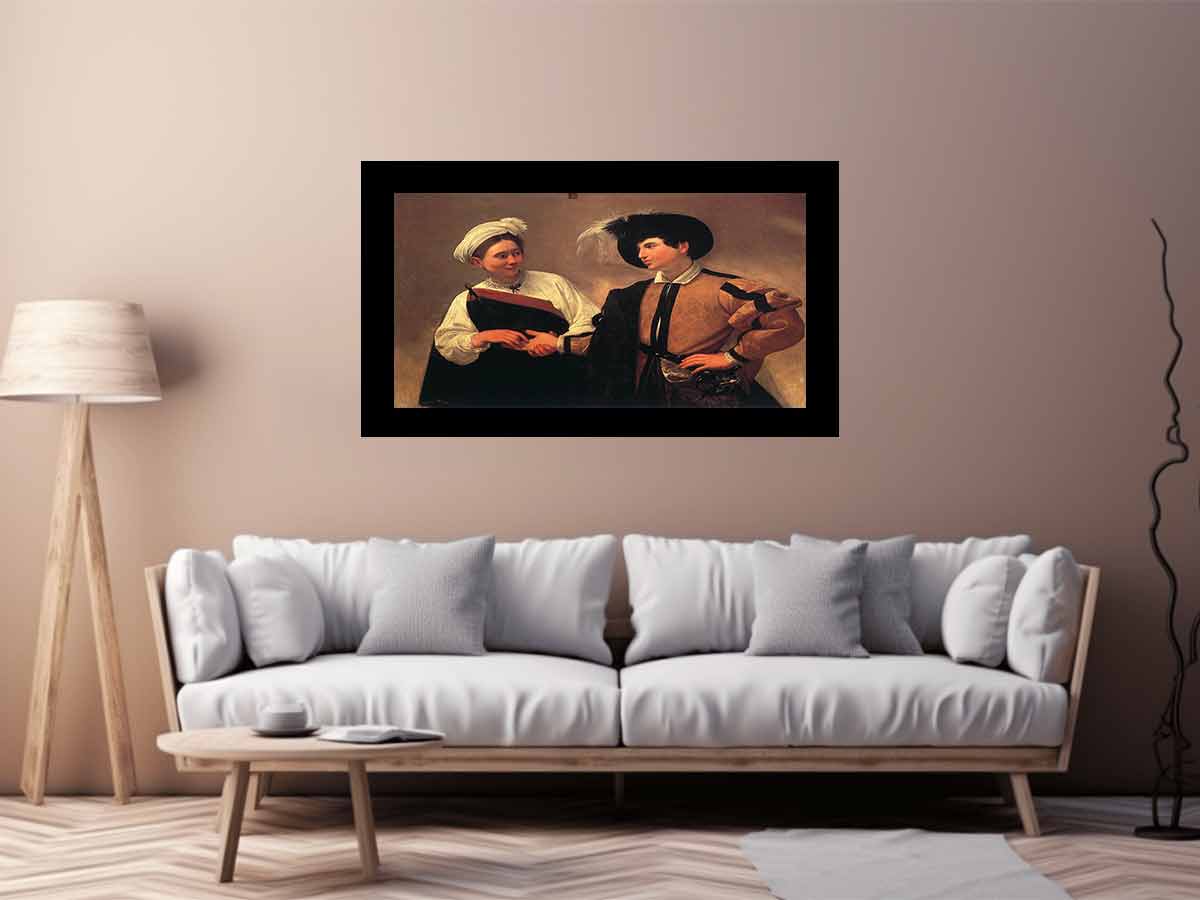 The Fortune Teller (1594) by Michelangelo By Caravaggio