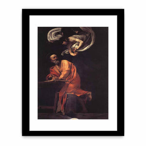 The Inspiration of Saint Matthew By Caravaggio