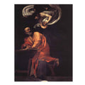 The Inspiration of Saint Matthew By Caravaggio