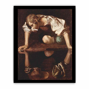 Narcissus By Caravaggio