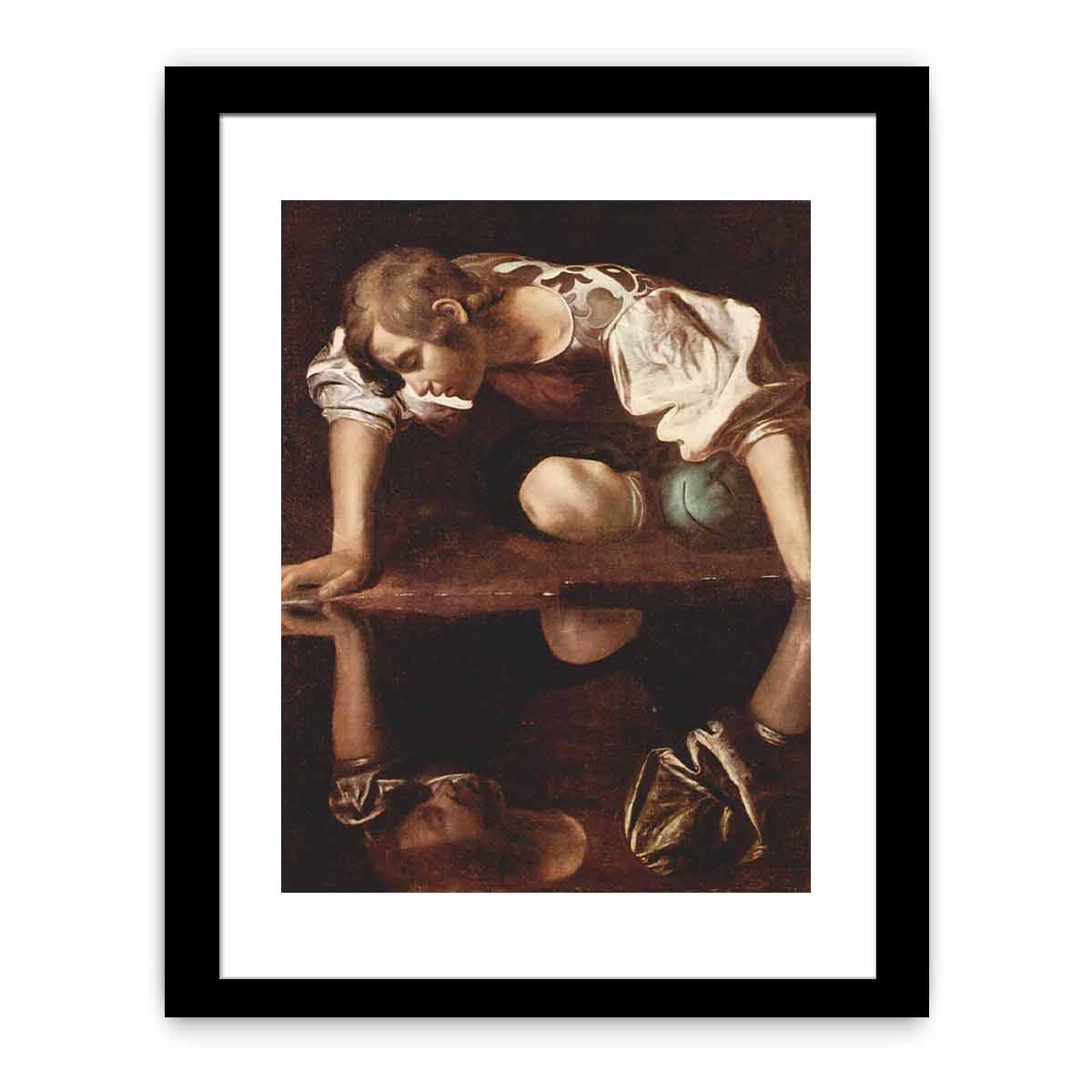 Narcissus By Caravaggio