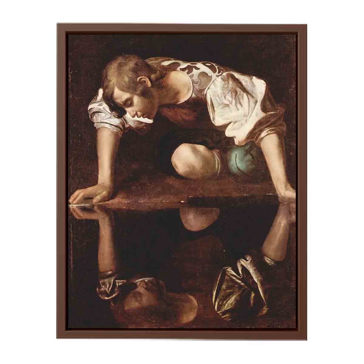 Narcissus By Caravaggio