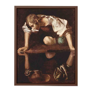 Narcissus By Caravaggio