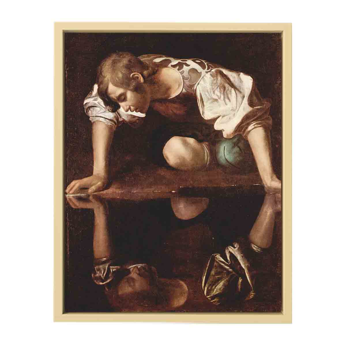 Narcissus By Caravaggio