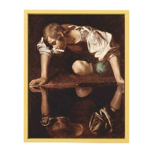 Narcissus By Caravaggio