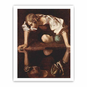 Narcissus By Caravaggio