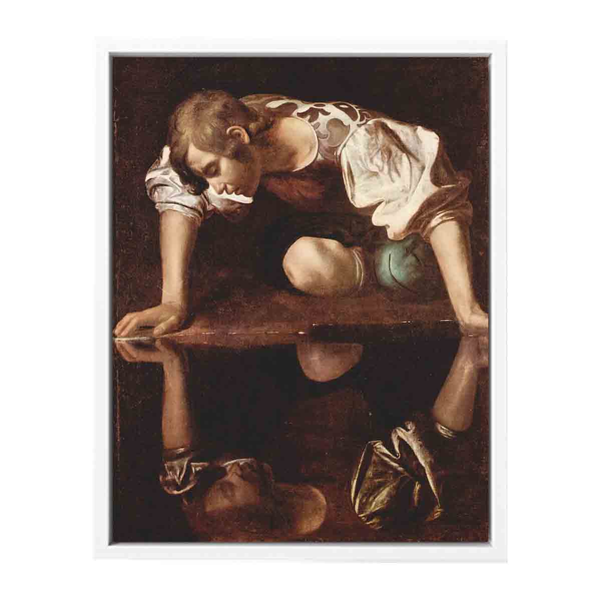 Narcissus By Caravaggio