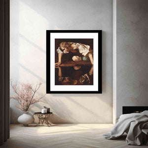 Narcissus By Caravaggio