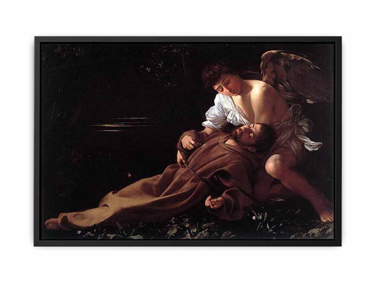Francis of Assisi in Ecstasy By Caravaggio