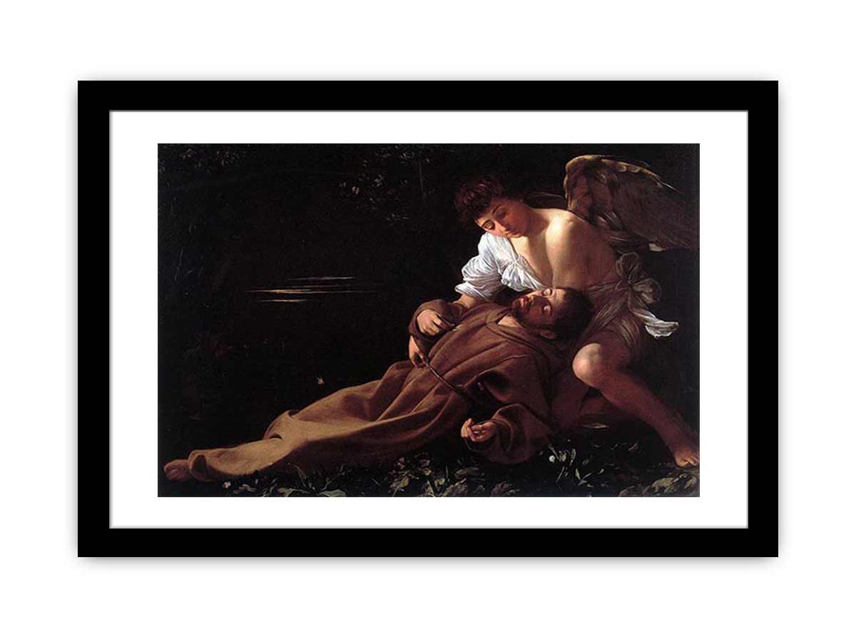 Francis of Assisi in Ecstasy By Caravaggio