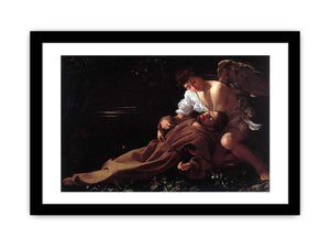 Francis of Assisi in Ecstasy By Caravaggio
