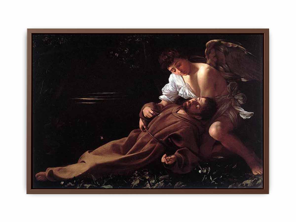 Francis of Assisi in Ecstasy By Caravaggio