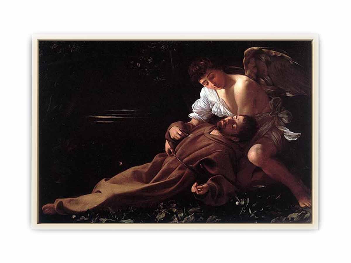 Francis of Assisi in Ecstasy By Caravaggio