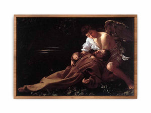 Francis of Assisi in Ecstasy By Caravaggio