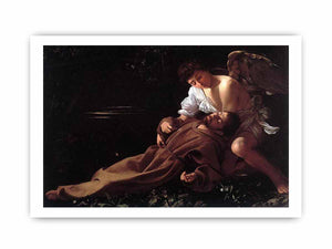 Francis of Assisi in Ecstasy By Caravaggio