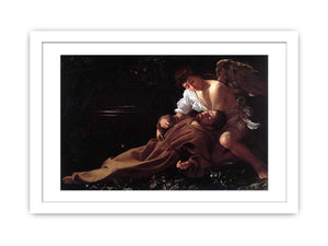 Francis of Assisi in Ecstasy By Caravaggio