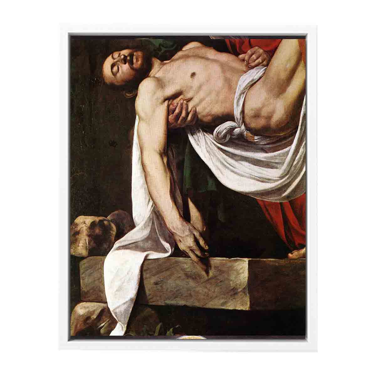 The Entombment (detail) By Caravaggio