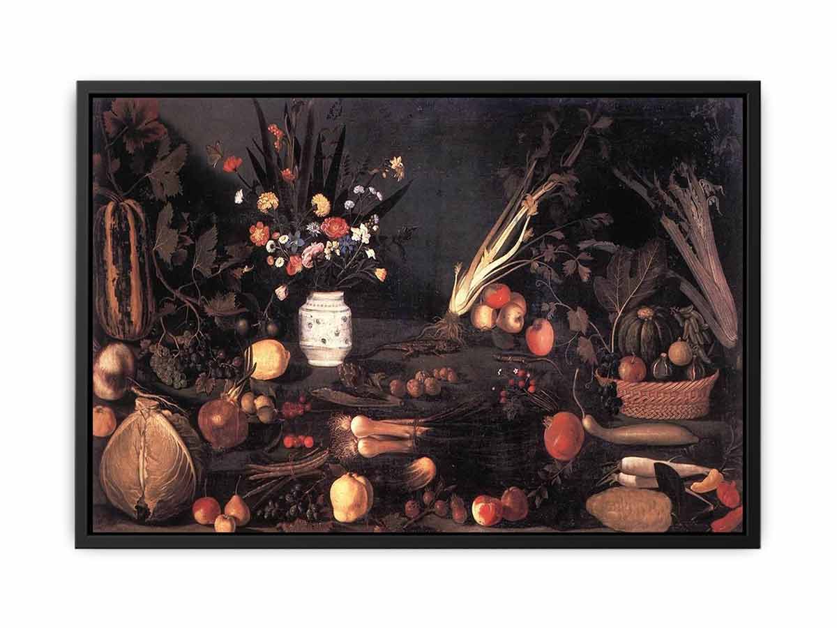 Still-Life with Flowers and Fruit By Caravaggio