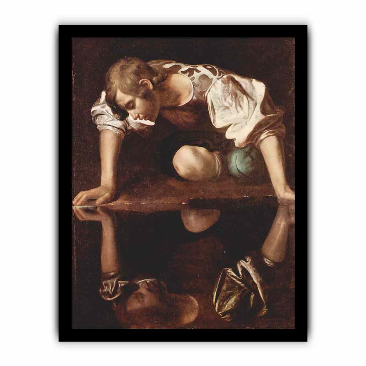 Narcissus By Caravaggio