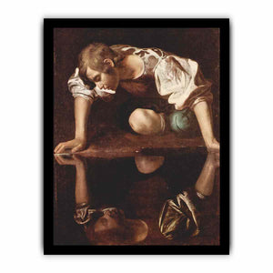 Narcissus By Caravaggio