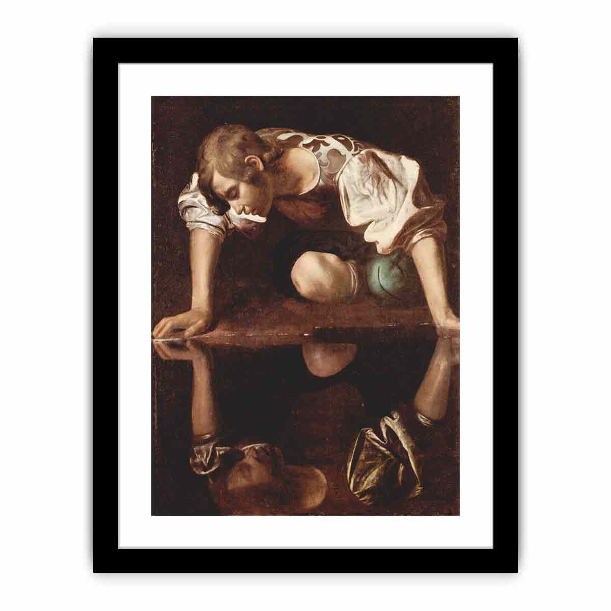 Narcissus By Caravaggio