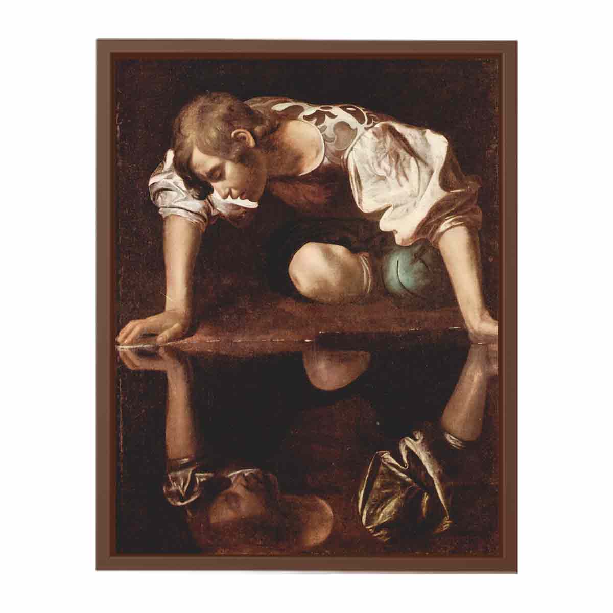 Narcissus By Caravaggio