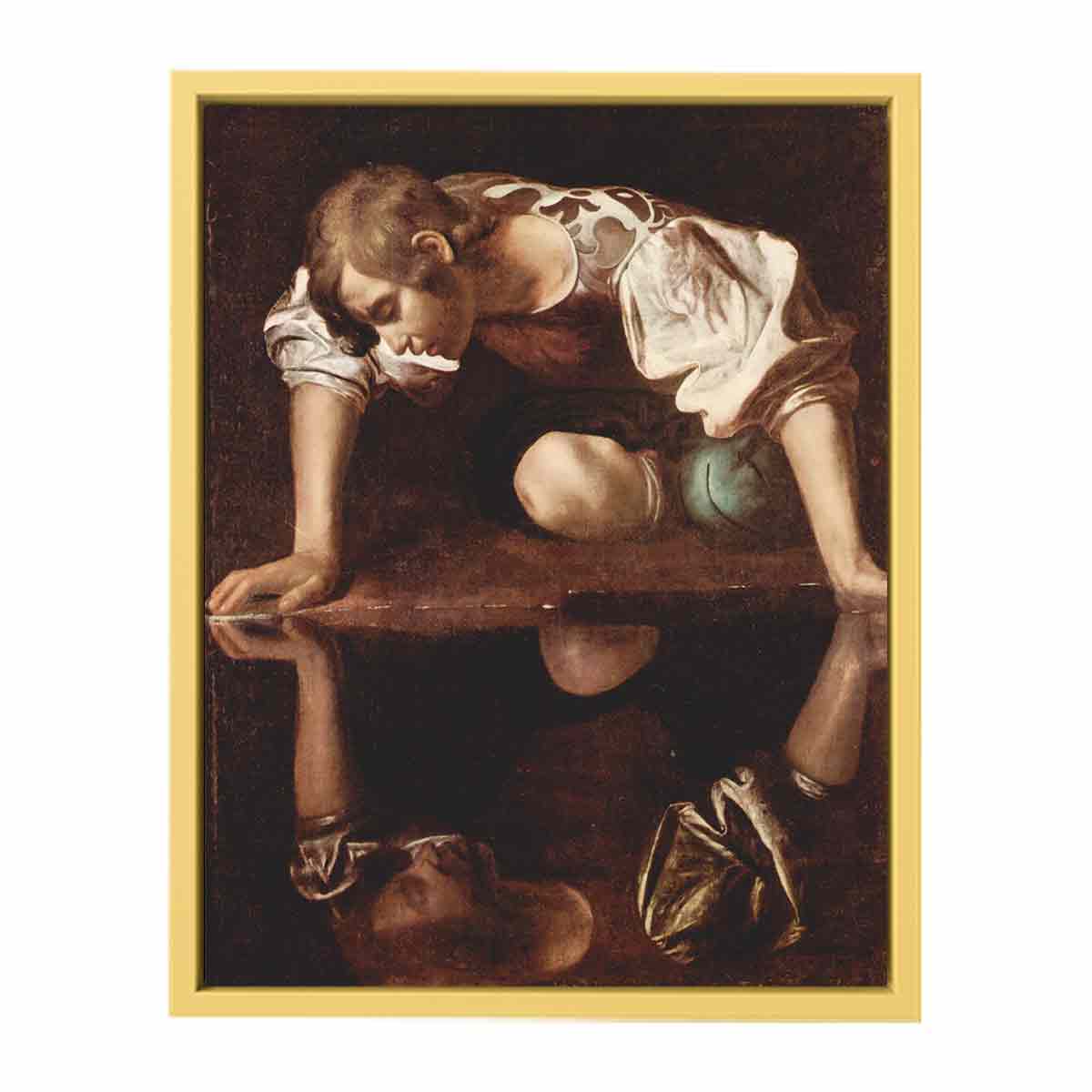 Narcissus By Caravaggio