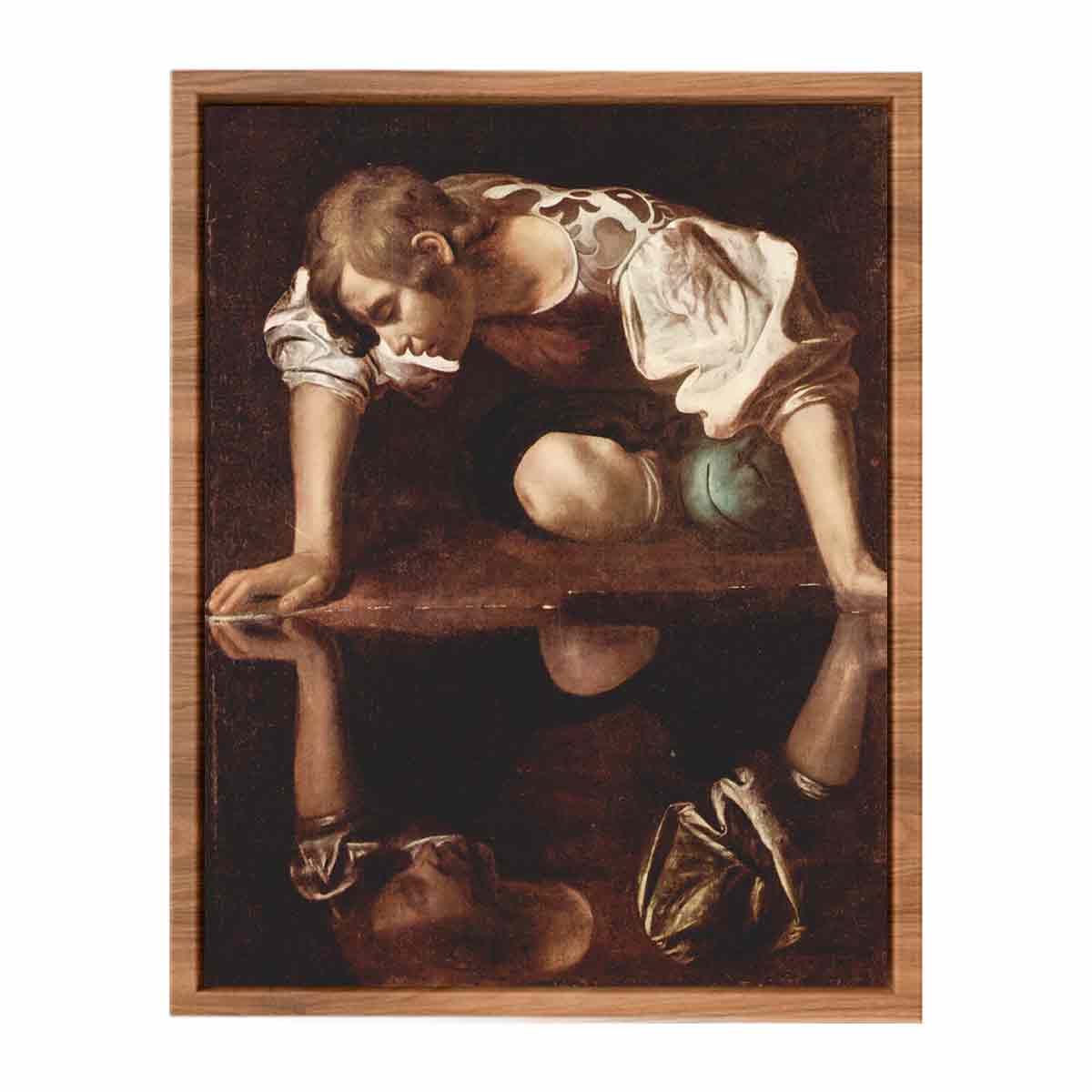 Narcissus By Caravaggio