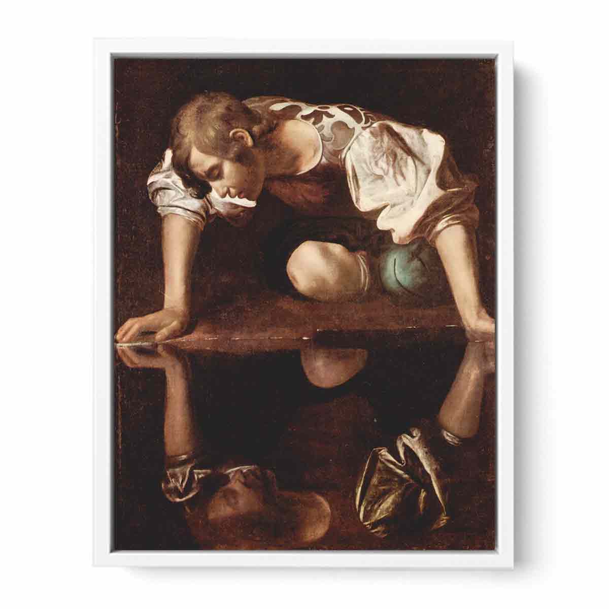Narcissus By Caravaggio