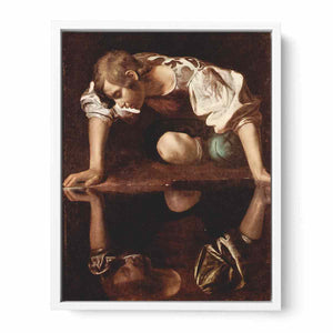 Narcissus By Caravaggio