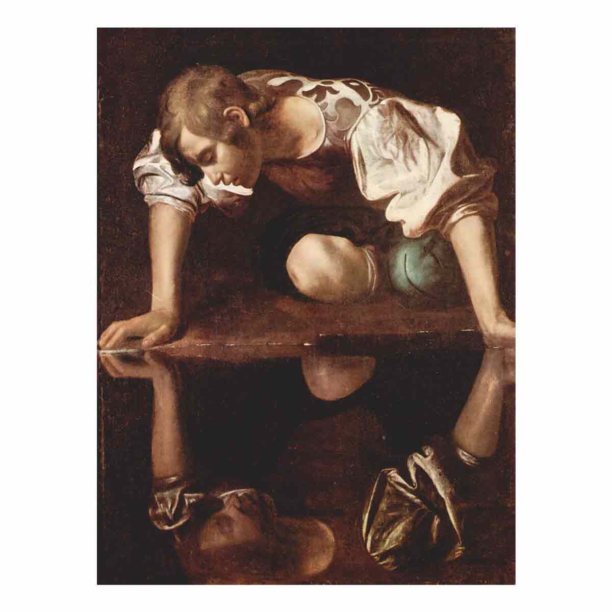 Narcissus By Caravaggio