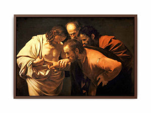 The Incredulity of Saint Thomas By Caravaggio