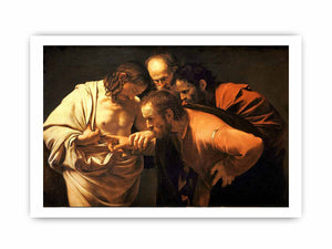 The Incredulity of Saint Thomas By Caravaggio
