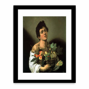 Fanciullo con canestro di frutta By Caravaggio