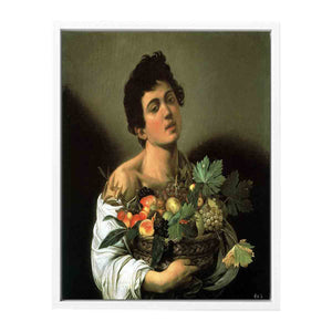 Fanciullo con canestro di frutta By Caravaggio