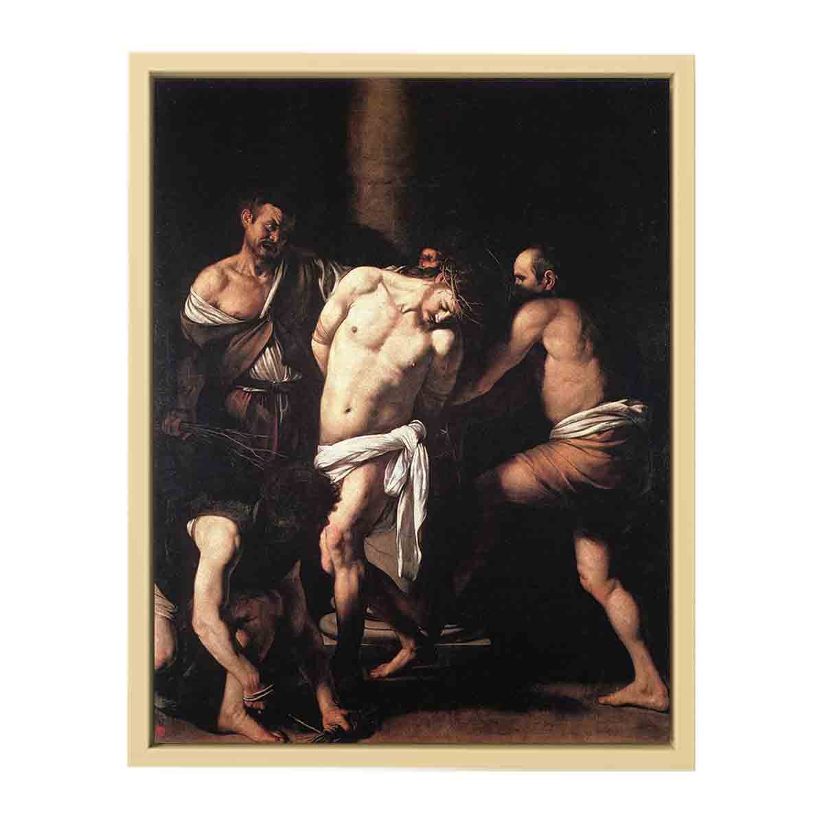 Le caravage - La flagellation By Caravaggio