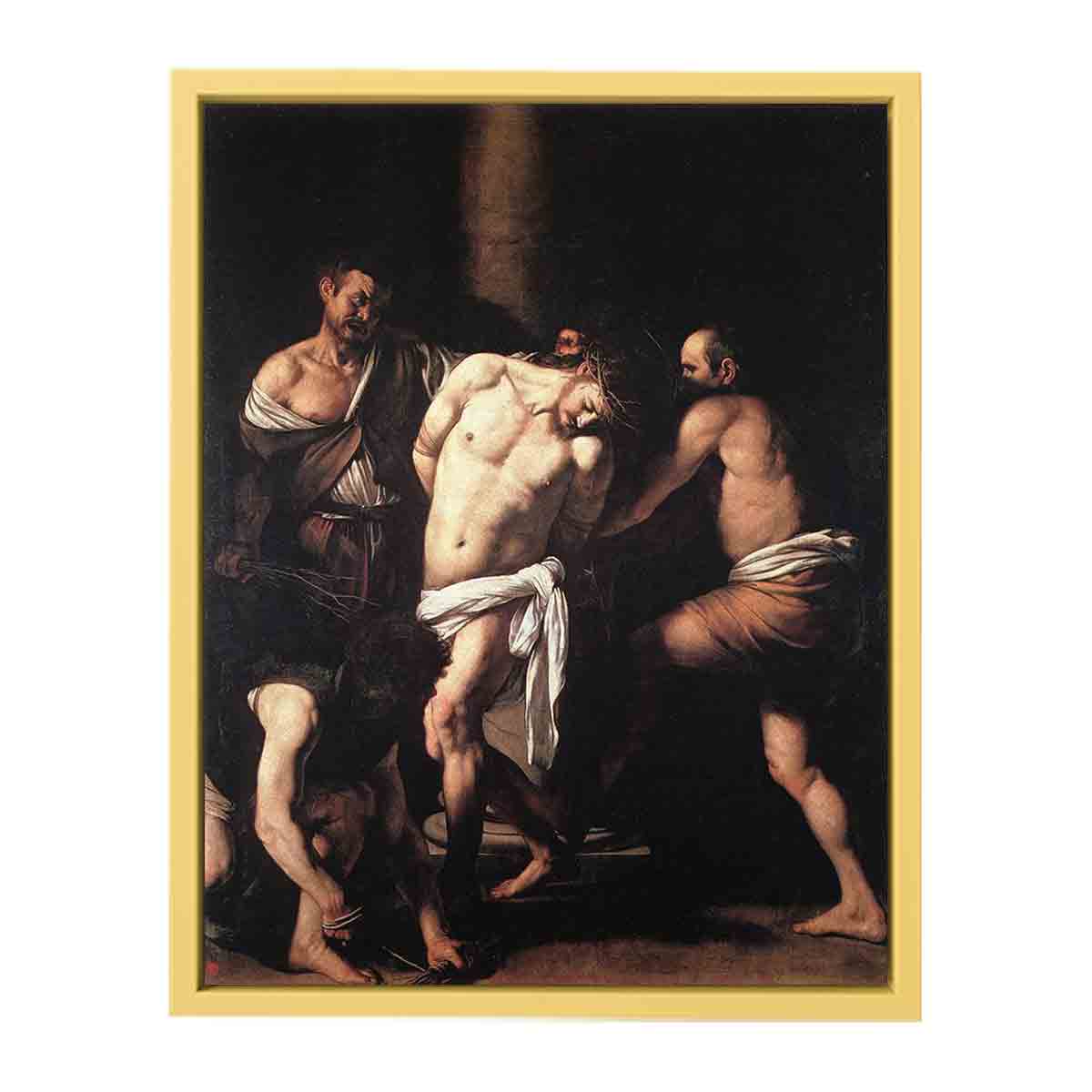 Le caravage - La flagellation By Caravaggio