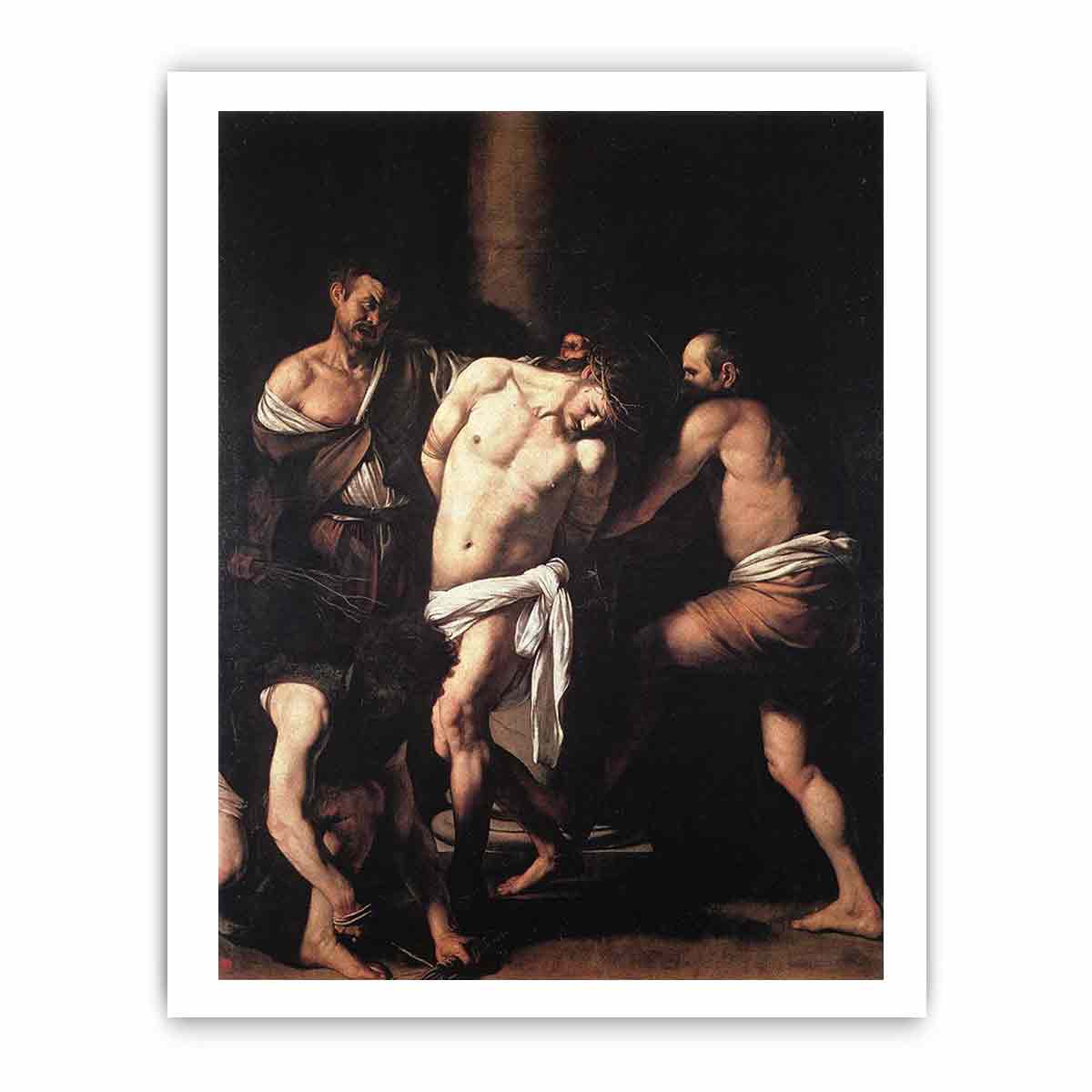 Le caravage - La flagellation By Caravaggio