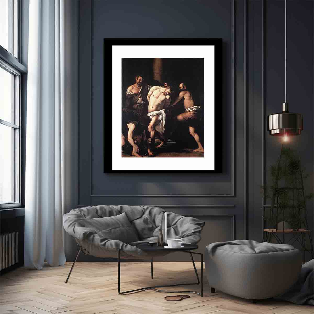 Le caravage - La flagellation By Caravaggio