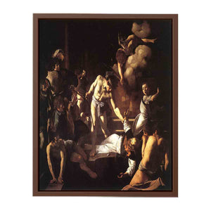 The Martyrdom of St Matthew By Caravaggio