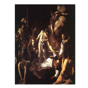 The Martyrdom of St Matthew By Caravaggio